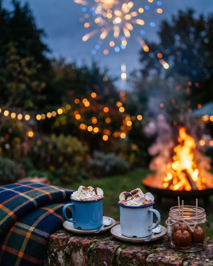 Bonfire Night event post