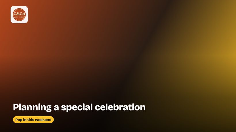 X image made by PostLoft: Planning a special celebration